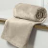 Manta sedalina invierno 240gr beige 130x160cm