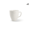 Olympia Athena Tasses empilables 200ml (lot de 24), porcelaine blanche Olympia Athena Tasses empilables 200ml (lot de 24), porcelaine blanche