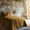 Parure de draps en lin naturel, parure de lit en - France