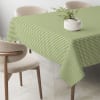 Mantel vichy pequeño verde pistacho teflonado confeccionado 240x140cm