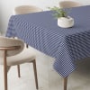 Mantel vichy pequeño marino teflonado confeccionado 240x140cm