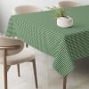 Mantel vichy pequeño verde botella teflonado confeccionado 100x140cm