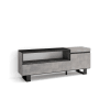 Mueble tv efecto madera cemento 150x35x57cm con patas