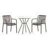 Produktbild von VidaXL Beistelltisch 3 STK., Tisch Set Mit 1 Hocker 1