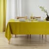 Mantel liso 100% lino pistacho 300x155 cm
