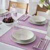 Mantel individual lino 100% lila (x2)