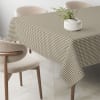 Mantel vichy pequeño cuero teflonado confeccionado 240x140cm