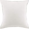 Taie d'oreiller en gaze de coton neige 63x63 cm