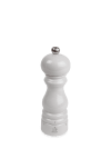 Moulin à sel manuel u'Select en bois laqué, gris perle, 18 cm - 7in
