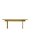 Mesa de comedor de madera de abeto en color natural, 180cm