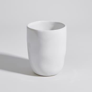 Gobelet de salle de bain design nature Gilba