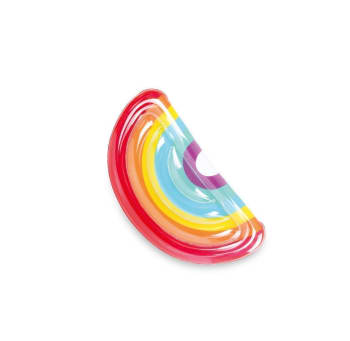 JUMBO SWIMMING - FLOATS BARTH - Bouée gonflable pour adulte en forme d'arc en ciel