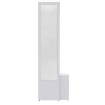 Armario Ropero Nico 2 Puertas Y 2 Cajones Color Roble/blanco, 81 Cm (ancho)  52 Cm (profundo) 180 Cm (altura) con Ofertas en Carrefour