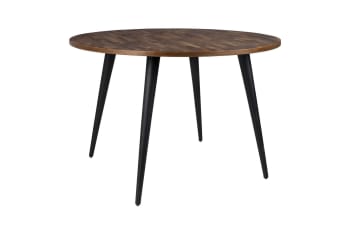 Mo - Table en bois marron