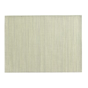 Canna - Set de table  en polyester ivoire 33 x 45