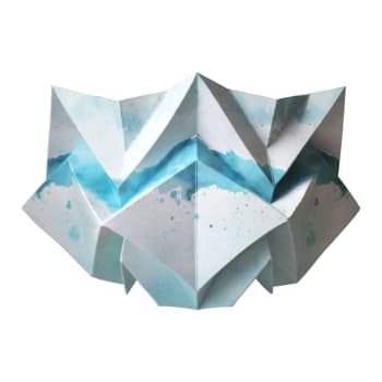 KABE - Applique murale origami en papier motif été