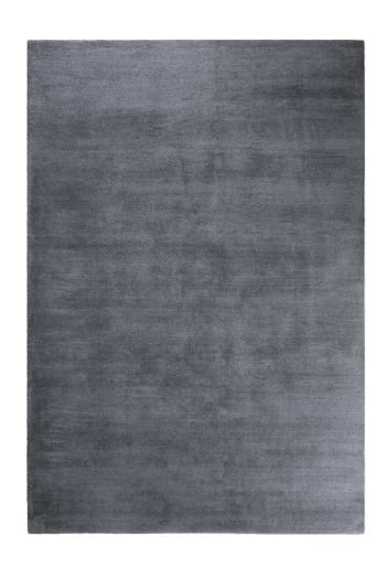 Loft - Alfombra de salón de mechón, pelo largo, gris obscuro 230x160