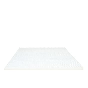 Surmatelas 140x200 Cm En Mousse Froide 8 Cm - Confort H5/H6 - Certifié Öko-TEX® - Lavable Pour Lit Ou Canapé-lit