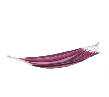 TONGA - Hamac simple à barre en tissu imperméable violet