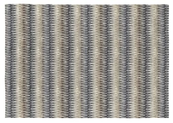 TIMELESS - Tapis décoratif en coton en impression digital bleu 120x170