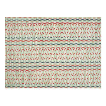 Panama - Set de table  en polyester lichen 33 x 45