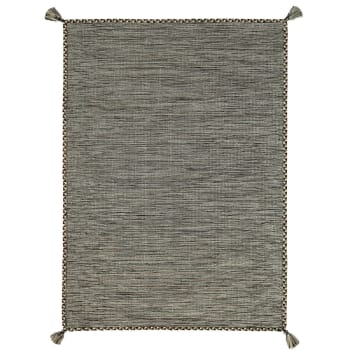 Sahara - Tappeto 100% cotone intrecciato marrone 190x290