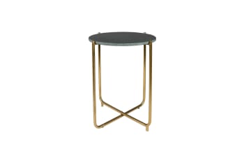 Timpa - Table d'appoint en marbre vert