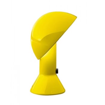 ELMETTO - Lampe à poser jaune H28cm
