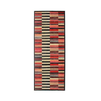 TOWN & COUNTRY EVERYDAY Brooks - Tappeto retrò Geo per interni ed esterni, resistente allo sbiadimento UV, pelo alto-basso, blu/multicolore, 150 x 180