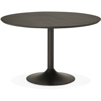 Paton - Table de salon Bois Frêne Noir