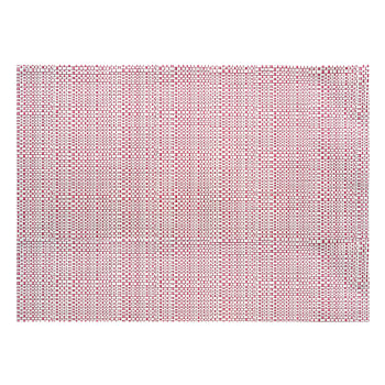 Canna - Set de table  en polyester corail 33 x 45