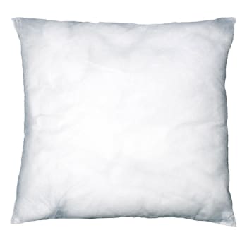 Coussin de garnissage en coloris blanc polyester blanc 60x60 cm