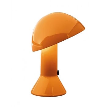 Lampe champignon orange maison Temde - Unikvintage64 - Pays basque