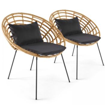 BEST Sitz+Rückenkissen Sessel+Bank Antigua in3 Farben- Art Jardin