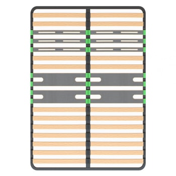 Altozone - Sommier  2x16 lattes 120x190cm