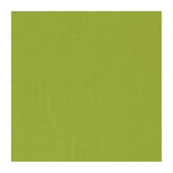Sdt unie - Serviette de Table Unie en coton vert kiwi 50 x 50