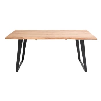 Tree - Table à manger en bois noir 175.5 cm