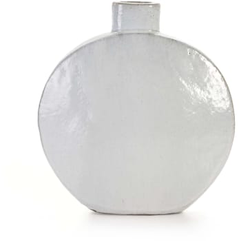 Azpa - Vase Grès Blanc