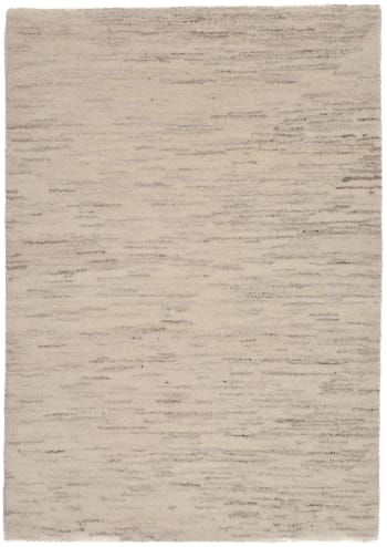 HADJ - Tapis berbère marocain noué main en laine - jaspé 170x240 cm