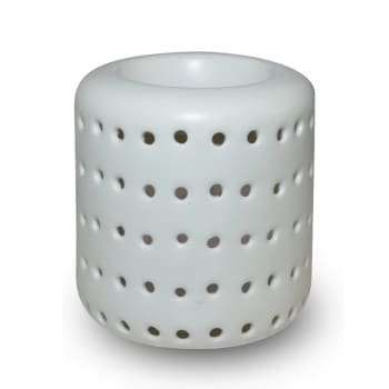 COLISEO - Duftbrenner Keramik Weiß