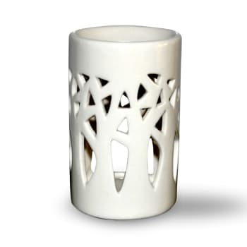 BRUCIATORE IN CERAMICA A FOGLIA