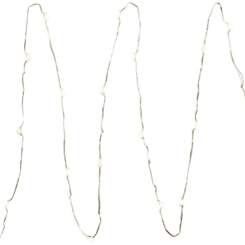 SILVER - Guirlande lumineuse 80 Leds 10 mètres