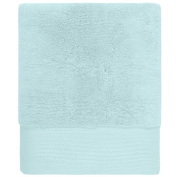 Sensoft - Drap de bain zéro twist 560 g/m²  bleu arctic 70x140 cm