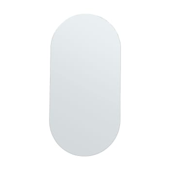 Specchio Da Bagno Rettangolare 71x91 Cm Con Cornice In Metallo - Orientamento Orizzontale/Verticale, Installazione Facile - 2