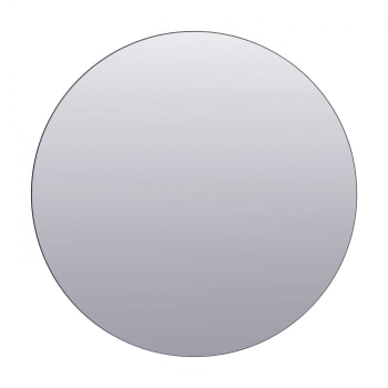 WALLS - Miroir rond teinté gris D80