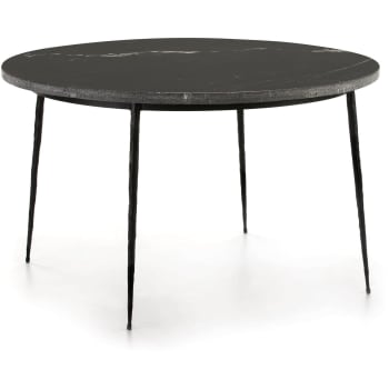 Armesto - Table de salon Marbre Noir