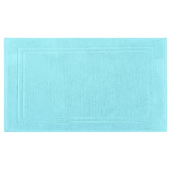 Luxury - Tapis de bain 900 g/m²  bleu turquoise 50x80 cm