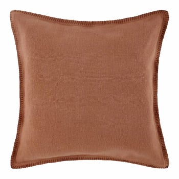 Nino - Housse de coussin en lin orange 50x50 cm