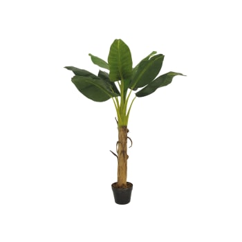 Esprit vegetal - Bananier artificiel esprit végétal petit modèle 128cm