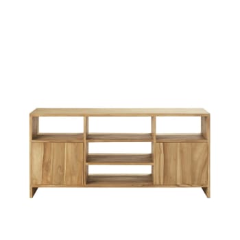 Noa - Mueble de baño de madera teca maciza de 160 cm